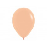 Sempertex 18 Inch Solid Peach Blush Round Balloon 060